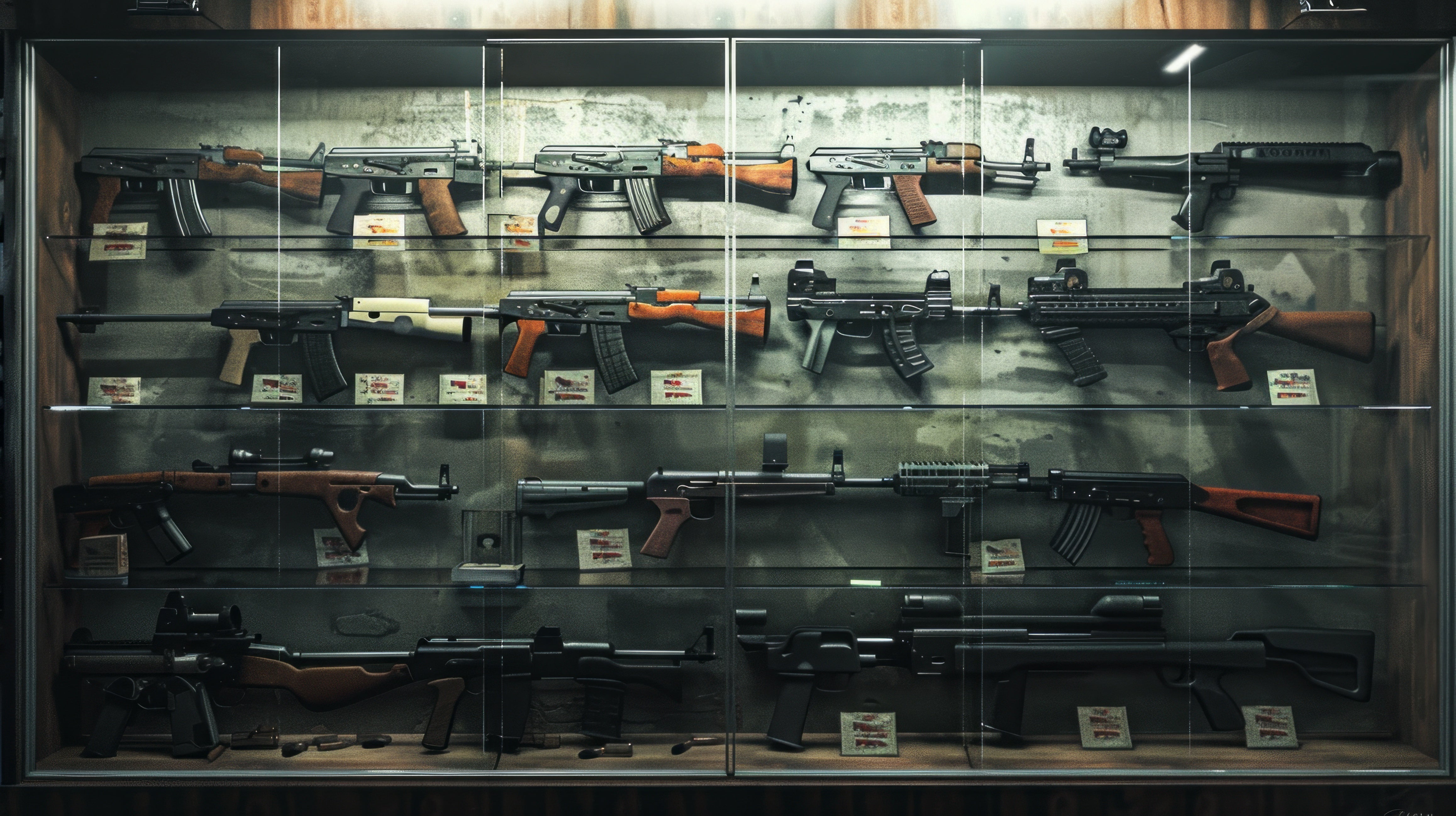 glass gun safe ideas
