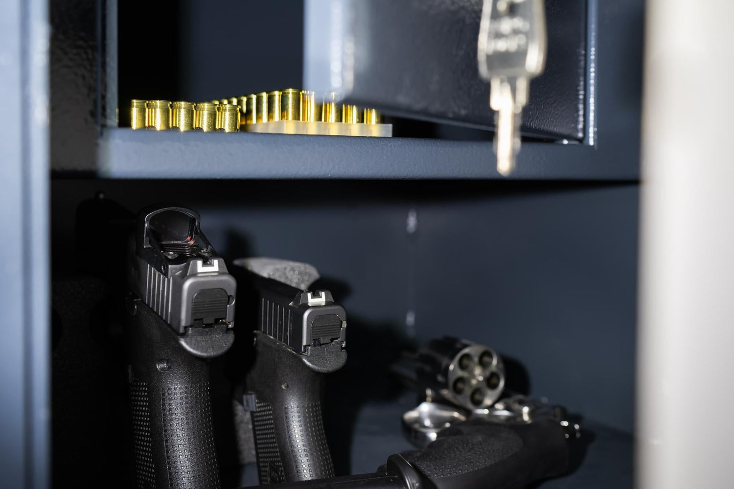 how to store ammo in a gunsafe