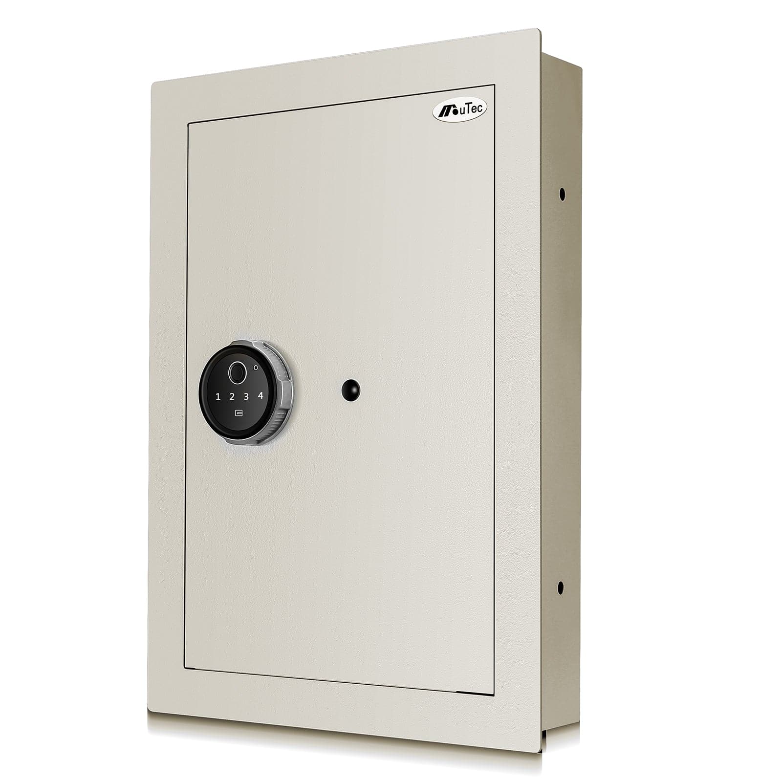 Biometric Wall Safe, White, Small - LAWS005