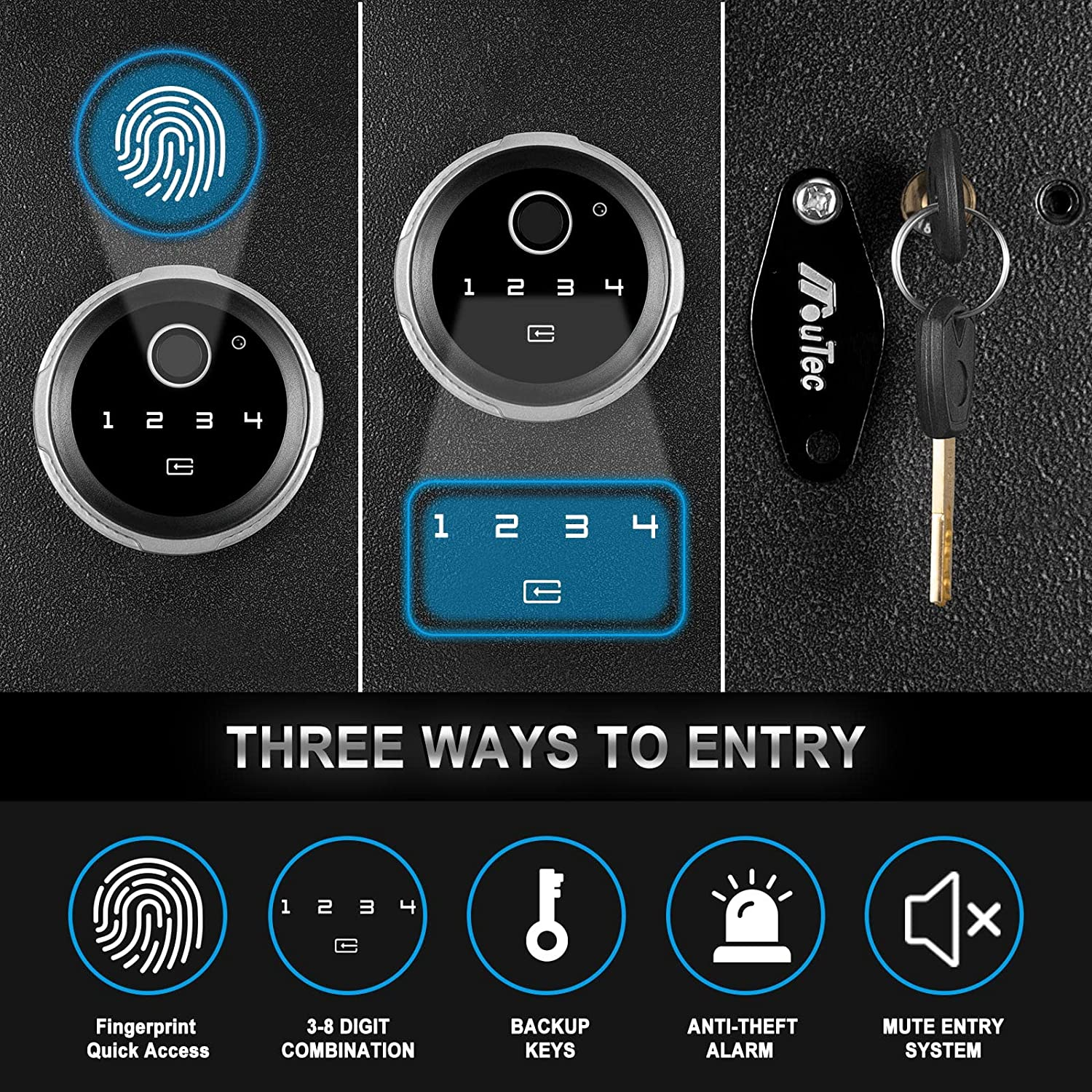 Biometric Cabinet Safe - LACS004