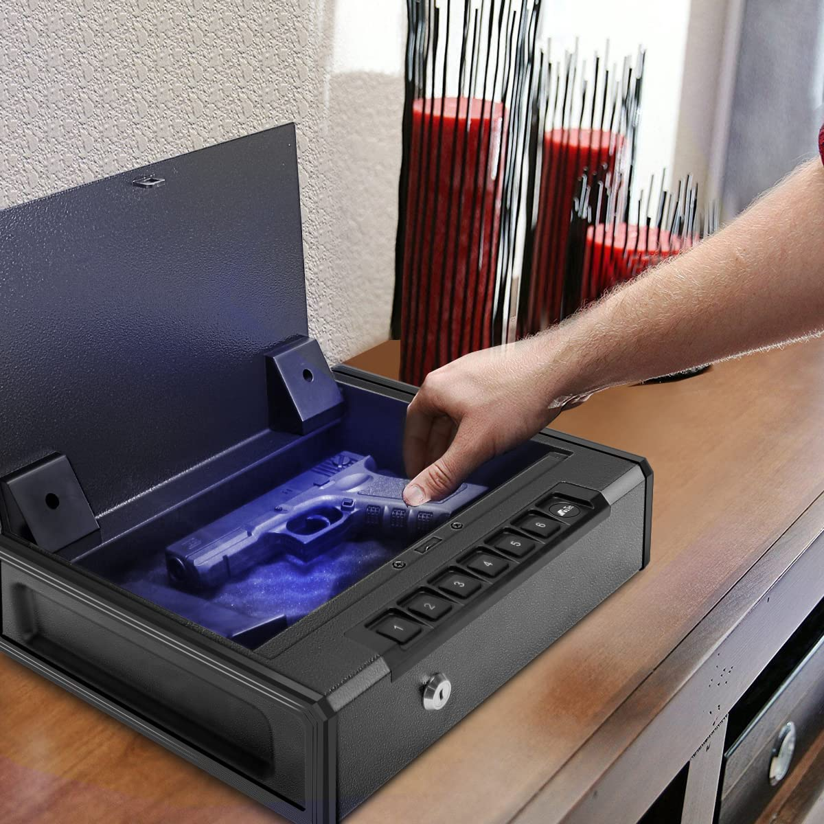 Biometric Handgun Safe - LAPS001