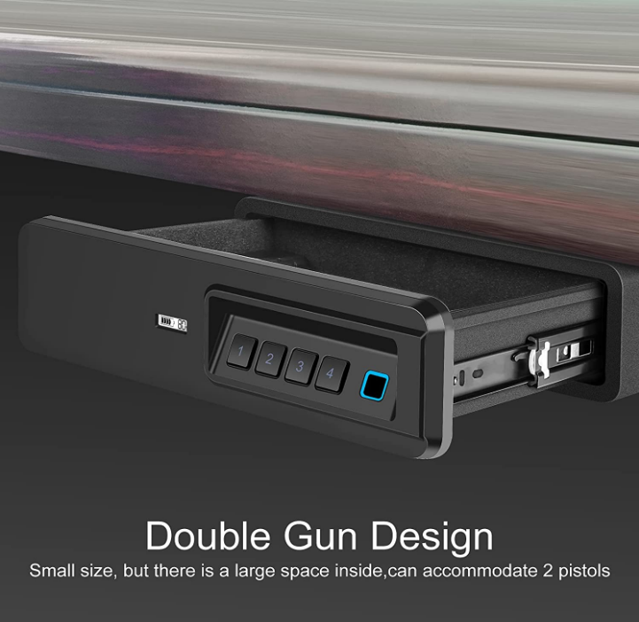 Biometric Drawer Handgun Safe - LADS002