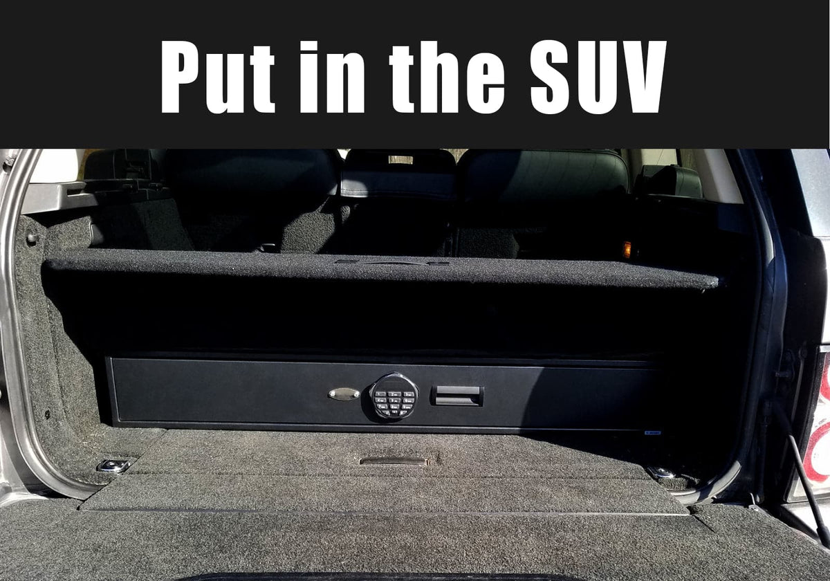 Under Bed Gun Safe Drawer Gun Safe for Home and Vehicle