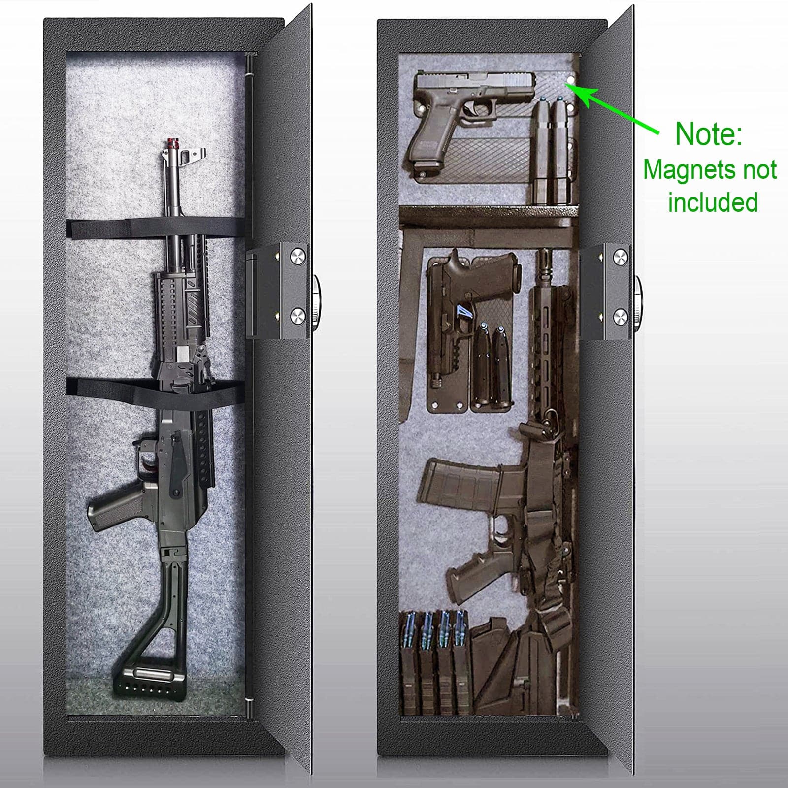 Biometric Wall Gun Safe, Large - LAWS001